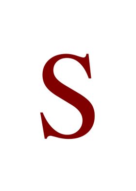 letter S