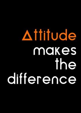 Attitude makes difference
