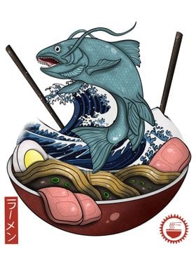 fish ramen bowl