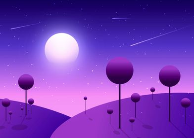 purple planet