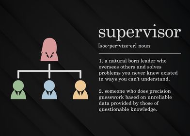 Supervisor Definition Girl