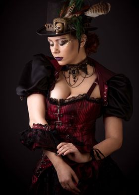 Steampunk Young Woman