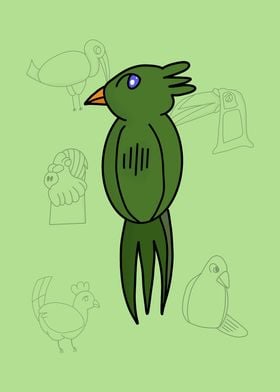 Green Bird