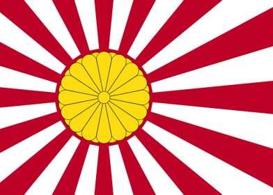 Japanese Flag and Seal