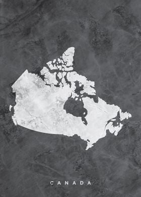 Canada Marble Map