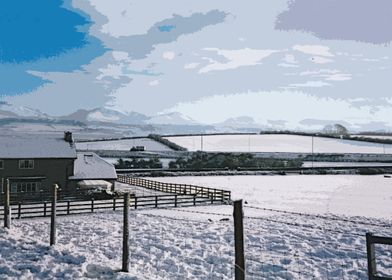 Snowdonia in the Snow