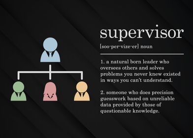 Supervisor Definition Man