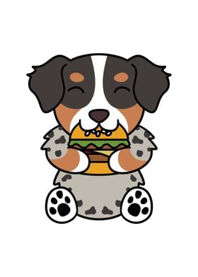 Australian Shepherd Burger