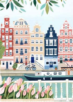 Amsterdam Paint Map