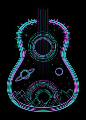 Guitar Music and Space