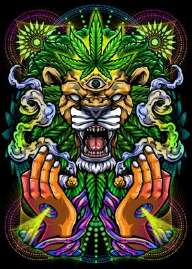 Cannabis Lion