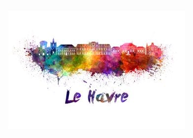 Le havre skyline