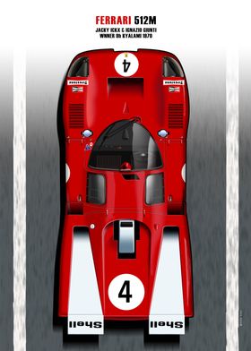 Ferrari 512M Ickx Giunti