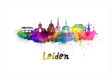 Leiden skyline