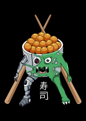 Cyborg Sushi Monster