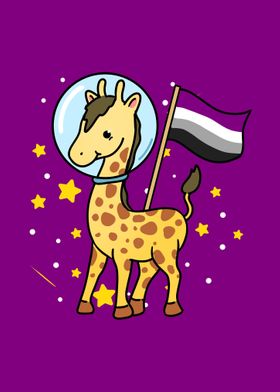 Asexual Giraffe Ace Pride