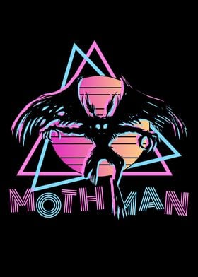 Mothman 80s Vibe Cryptid