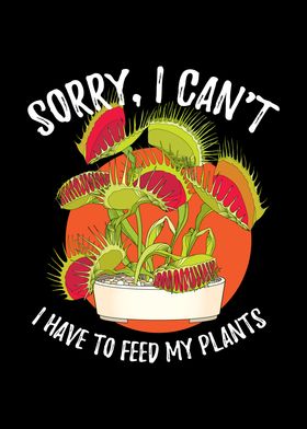 Sorry I Can Venus Flytrap