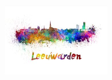 Leeuwarden skyline