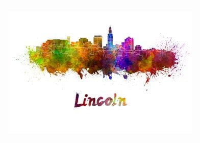 Lincoln skyline