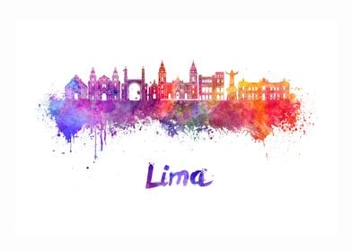 Lima skyline