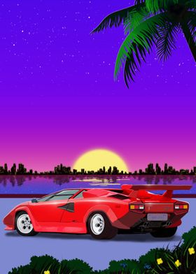 Lamborghini Dreams' Poster by Artful Vista | Displate