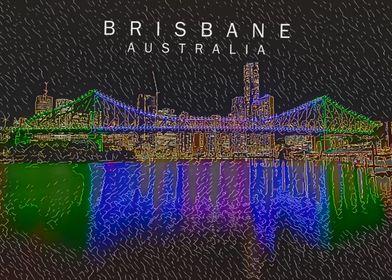 Brisbane Stylised