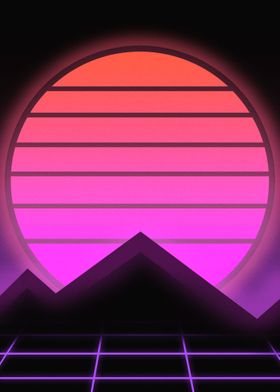 Synthwave Sunset 01