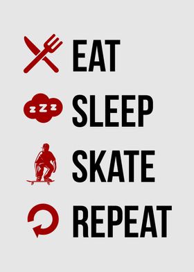 eat sleep skate repeat