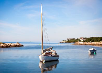 Yacht in Harbour 