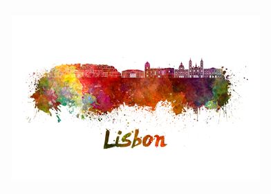 Lisbon v2 skyline