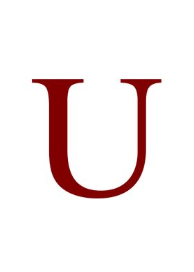 letter U