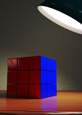 Lamplit Rubiks Cube