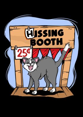 Funny Hissing Booth Kitten