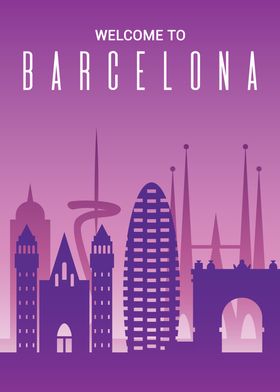 Barcelona Spain Cityscape