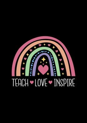 Teacher love quote design