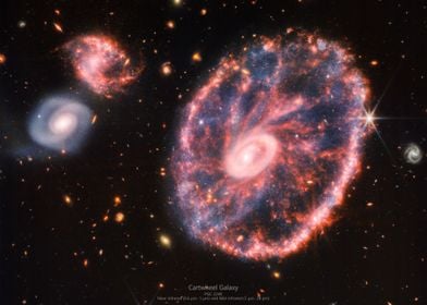 Cartwheel Galaxy JWST