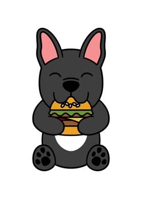 French Bulldog Burger 