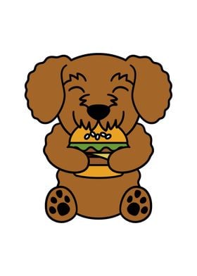 Goldendoodle Burger 