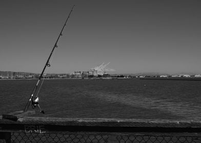 Fishing looking at Oakland