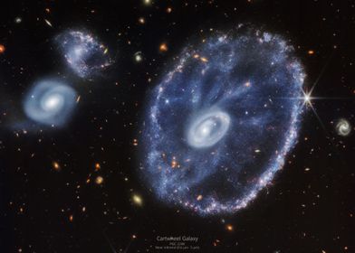 Cartwheel Galaxy JWST