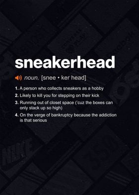 Sneaker head Definition 