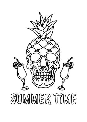 skull summer time