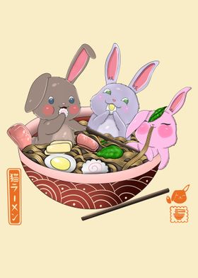 ramen rabbits