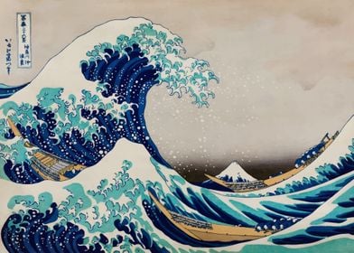Ukiyo e The Great Wave