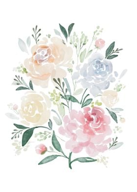 Watercolor Florals