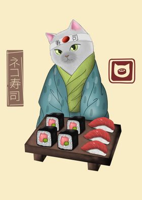 sushi cat