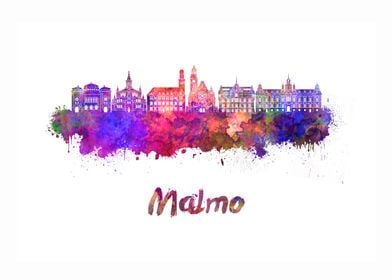 Malmo skyline