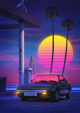 Synthwave Retro Fixture