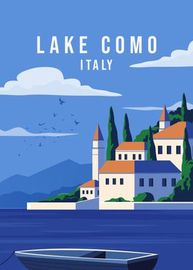 Scenery Of Lake Como